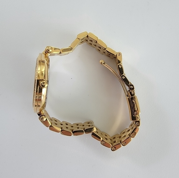 Michael Kors Mini Darci Pave Gold Tone Ladies Watch - Picture 6 of 12